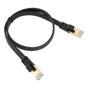 Cat 8 Ethernet Cable 40Gbps 2000Mhz RJ45 Male Interface 0.5meters/19.7in Ethe FY - Afbeelding 1 van 22