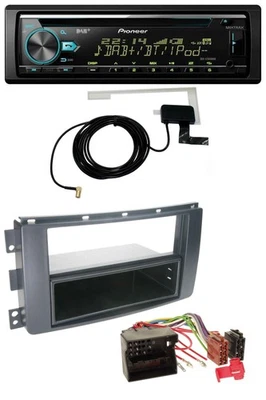 Pioneer MP3 AUX CD USB DAB Autoradio für Smart ForTwo 451 ForFour 454 Quadlock - Bild 1 von 4