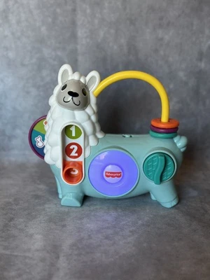 Fisher-Price Linkimals Activity Llama Interactive Learning Toy Tested - 9m+ Baby - Image 1 of 4