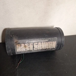 VINTAGE SPARKOMATIC AMPLIFIED BASS CANNON CAR SUBWOOFER - Picture 1 of 8