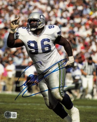 Cortez Kennedy Autographed 8x10 Photo Seattle Seahawks Beckett BAS QR #AE31668 - Image 1 of 2