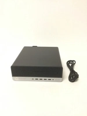 HP EliteDesk 705 G4 SFF Ryzen 5 Pro 2400G 3.6GHz 4GB RAM DVDRW WORKING FREE SHIP - Image 1 of 4