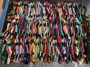 180 Skeins DMC Perle Pearl Cotton Size 3 Embroidery Needlecraft Thread Lot - Picture 1 of 11