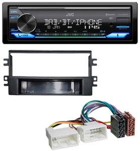 JVC Bluetooth DAB USB MP3 Autoradio für Kia Carens (ab 2007) - Bild 1 von 8