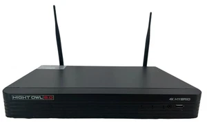 Night Owl 8.0 4K Hybrid DVR H2THD (Modelo DVR-H2780B-41-HK) - HDD de 1 TB - Para piezas - Imagen 1 de 9