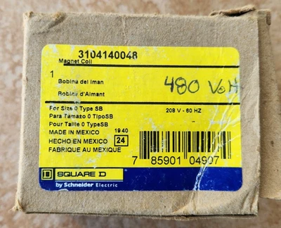 Square D 31041-400-48 Magnetic Coil - Image 1 of 4