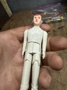 Vintage Rare Renwal No 44 Jointed Figure Doctor Physician Doll Dollhouse Toy USA - Foto 1 di 17