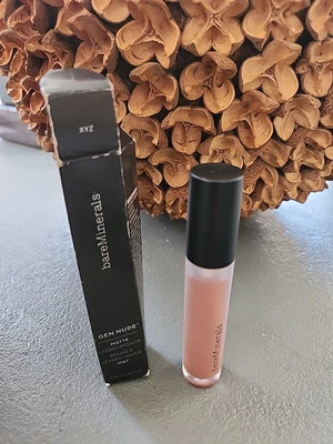 bareMinerals Gen Nude Matte Liquid Lip Color XYZ 0.13 fl oz Read - image 1 of 3