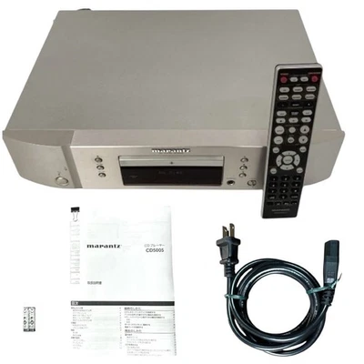 Marantz CD5005 CD Player Silver Gold 100V Hi-Fi Audio Teste Japan MA05 6.0 - Image 1 of 4