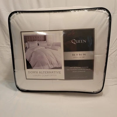 Edredom de luxo alternativo queen size 86” X 86” - Imagem 1 de 4