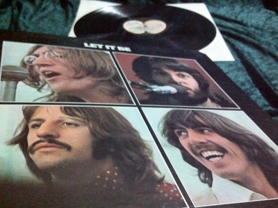 BEATLES ♣︎♣︎ LET IT BE ♣︎♣︎ UNGESPIELT / MINT RED APPLE 1st ISSUE 1970 GET BACK - Bild 1 von 4