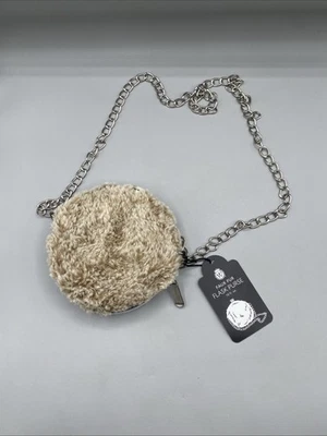 Mini Cartera Frasco 10z Cadena Imitación Piel Ojos Salvajes Diseños Elegante Foto 1 de 4