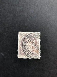  Selten 1898-08 British South Africa Company £10 Flieder Bulawayo CDs Lebenslauf £ 2250 - Bild 1 von 2