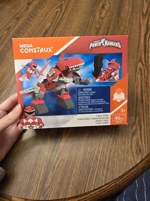 Saban's Power Rangers - Mega Construx - T-Rex Zord - Red Ranger - Image 1 of 4