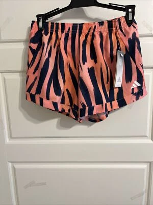 Pantalones Cortos Adidas Niñas Talla Grande (14) Estampado Multicolor AH4363 NUEVOS CON ETIQUETAS Foto 1 de 2