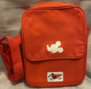 Disney Mickey Mouse rot Umhängetasche Handtasche Eneos Point Rally 2005 Vintage - Bild 1 von 7