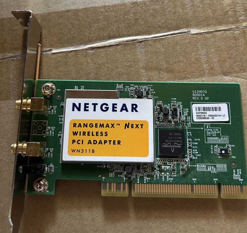 NETGEAR RangeMax Next Wireless PCI Adapter - WN311B - Image 1 of 1