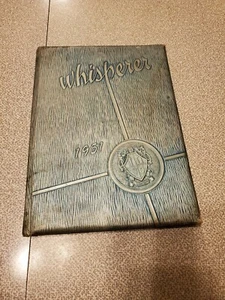 Vintage 1951 Yearbook Wadsworth High School Ohio Whisper Signed - Bild 1 von 12