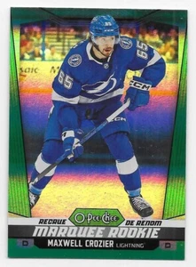 24/25 O-PEE-CHEE ROOKIES RAINBOW GREEN PARALLEL #575 Maxwell Crozier #19/33 - Picture 1 of 1