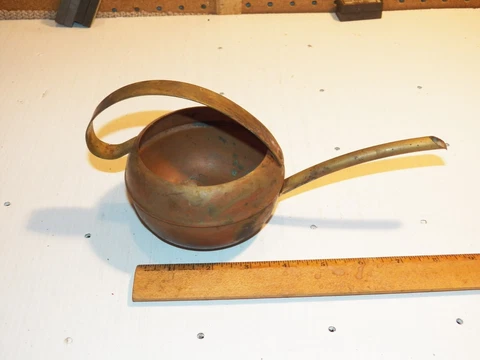 Vintage Small Copper Watering Can Cover