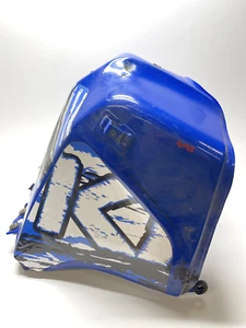 Blue Gas Fuel Tank Petrol Reservoir OEM 2008 08-18 Kawasaki KLR650 KL650E - Picture 1 of 11