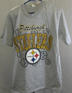 D137 - Pittsburgh Steelers T-Shirt - Neu mit Etikett - Large - Bild 1 von 3
