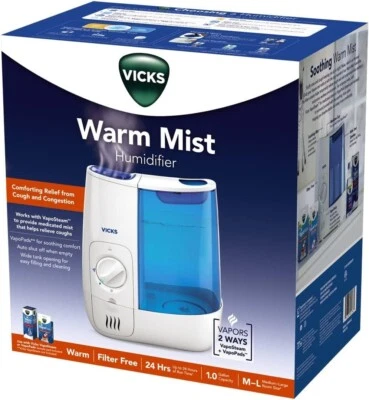 Vicks Warm Mist Humidifier 1 Gallon VWM845 Filter - Image 1 of 4