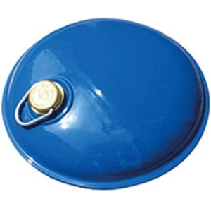 YUTANPO Calentador Corporal Acero Botella de Agua Caliente 1.2L Camping Azul con Bolsa Hecho en Japón - Imagen 1 de 2