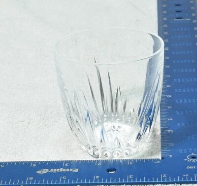 Juego de 3 vasos de whisky Diamant by Cristal D'Arques vidrio transparente acanalado Starburst Foto 1 de 4