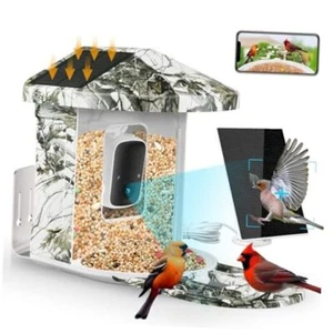  Bird Feeder with Camera Solar: WiFi Video Bird Camera for Bird Lover Backyard  - Picture 1 of 7
