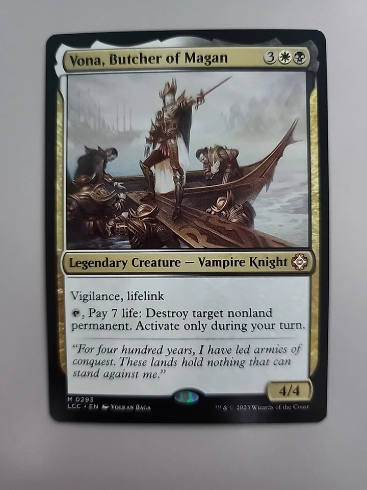 MTG Vona, Butcher of Magan Lost Caverns Of Ixalan 293 Regular Mythic - Image 1 of 1