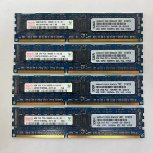 16GB (4X4GB) Hynix PC3-10600R 4GB DDR3 2Rx8 Server RAM HMT351R7BFR8C-H9 - Picture 1 of 1
