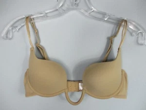 Fashion Forms Women's Size 34 B Solid Beige Underwire Bra - Picture 1 of 12