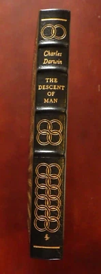 Vintage The Easton Press The Descent of Man DARWIN 100 Greatest Books Ever Foto 1 de 3