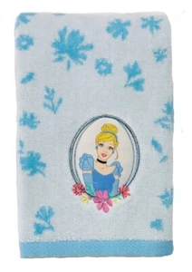 Disney Princess Frozen Embroidered Soft Plush Velour Cotton Hand Towel - Picture 1 of 8