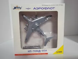Witty Wings 1:400 ilyushin IL-76 Diecast Russian Air Force - Picture 1 of 8