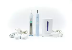 2X Philips Sonicare Elektrische Schall Zahnbürste UV Sterilisator Ladestation - Bild 1 von 6