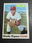 1970 Topps Woodie Fryman #677 - Philadelphia Phillies - High Number - VG-EX