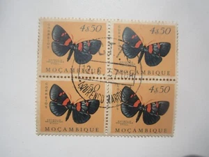 MOSAMBIK SCHMETTERLINGE BLOCK 1953 - Bild 1 von 1