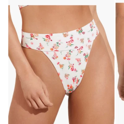 Maaji Fressia Georgia High Waist Reversible Bikini Bottoms sz M - Image 1 of 4