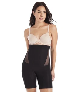 NEU Maidenform Damen Modern Sculpts Ultra Firm High Waist Oberschenkel Schlanker Schwarz S - Bild 1 von 5
