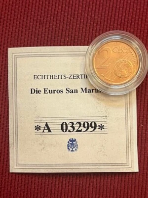 San Marino 2 cent 2006 - Image 1 of 4