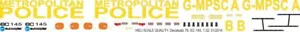 Decal 76 Eurocopter EC 145 Metropolitan Police G-MPSA-C - Picture 1 of 2