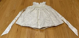 American Princess Girls Toddler Fancy dress Size 2T, Off White Floral - Picture 1 of 4