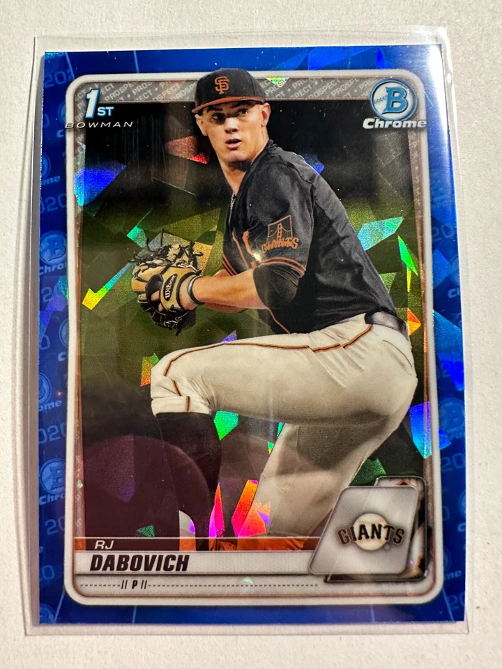 K99,333 - 2020 Bowman Chrome Draft Sapphire #BD148 RJ Dabovich - Image 1 of 1