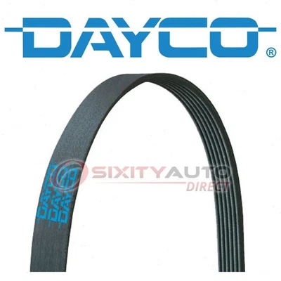 Dayco Main Drive Serpentine Belt for 1990-1994 Chevrolet C2500 4.3L 5.0L vt Foto 1 de 4