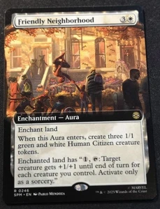 Friendly Neighborhood - Extended Art - SPM - MTG - EN - NM - 0246 - Picture 1 of 1