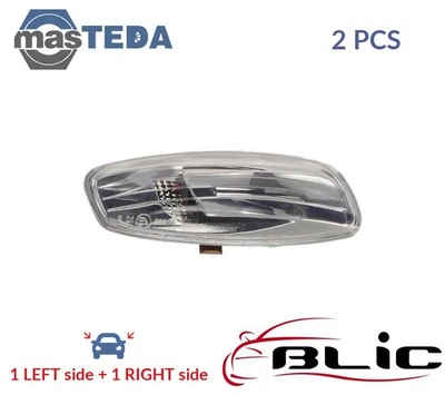 5402-08-1115106P INDICATOR LIGHT BLINKER LAMP PAIR BLIC 2PCS FOR PEUGEOT 207 - Image 1 of 4
