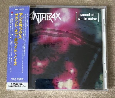 Anthrax – Sound Of White Noise, CD, WEA Music – WMC5-600, JAPAN 1993 - Bild 1 von 3