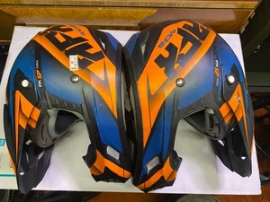 2 Matching Adult AFX Racing Helmets Medium And Extra Large - Picture 1 of 13